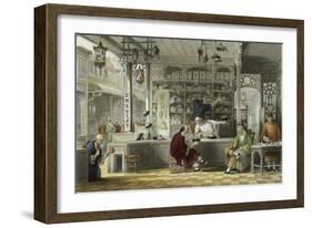 Cap Venders-Thomas Allom-Framed Art Print