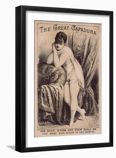 Capadura Cigars-null-Framed Giclee Print