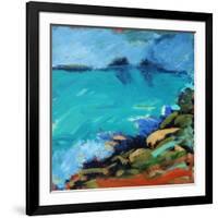 Cape, 2021 (acrylic on board)-Paul Powis-Framed Giclee Print