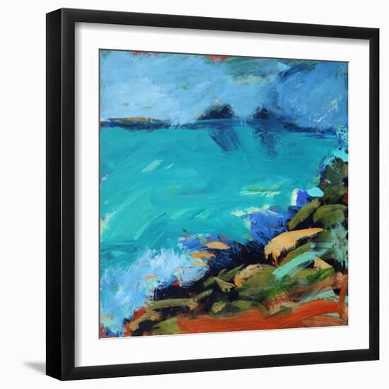 Cape, 2021 (acrylic on board)-Paul Powis-Framed Giclee Print