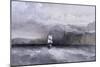Cape Aiya, Looking North Towards Balaklava, Crimea, Ukraine, 1855-William Simpson-Mounted Giclee Print
