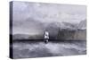 Cape Aiya, Looking North Towards Balaklava, Crimea, Ukraine, 1855-William Simpson-Stretched Canvas
