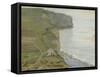 Cape Antifer-Claude Monet-Framed Stretched Canvas