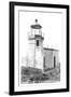 Cape Arago Lighthouse, Coos Bay, Oregon-null-Framed Art Print