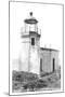 Cape Arago Lighthouse, Coos Bay, Oregon-null-Mounted Art Print