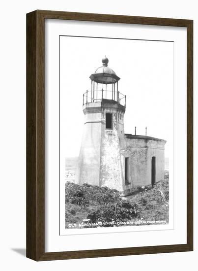 Cape Arago Lighthouse, Coos Bay, Oregon-null-Framed Art Print