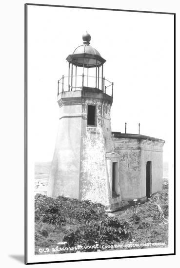 Cape Arago Lighthouse, Coos Bay, Oregon-null-Mounted Art Print