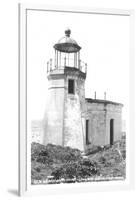 Cape Arago Lighthouse, Coos Bay, Oregon-null-Framed Art Print