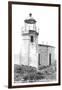 Cape Arago Lighthouse, Coos Bay, Oregon-null-Framed Art Print