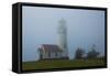 Cape Blanco Lighthouse-George Johnson-Framed Stretched Canvas