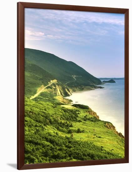 Cape Breton National Park, Cape Rouge, Cape Breton, Nova Scotia, Canada-Walter Bibikow-Framed Photographic Print