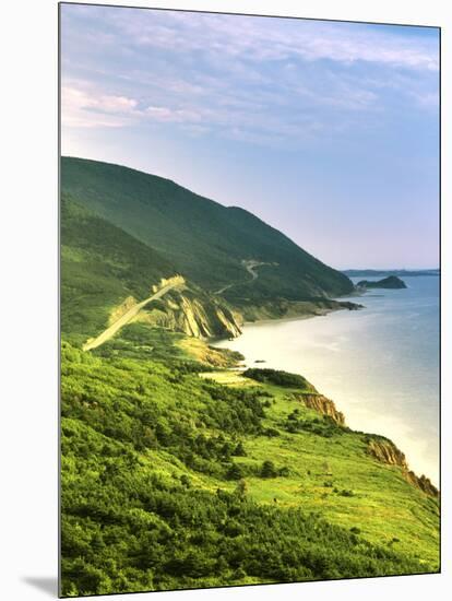 Cape Breton National Park, Cape Rouge, Cape Breton, Nova Scotia, Canada-Walter Bibikow-Mounted Photographic Print