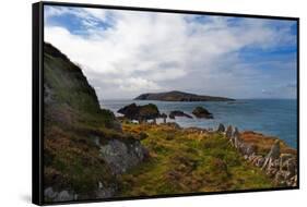 Cape Clear Island from Sherkin Island, County Cork, Ireland-null-Framed Stretched Canvas