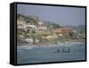 Cape Coast, Ghana, Africa-David Poole-Framed Stretched Canvas