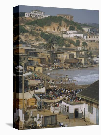 Cape Coast, Ghana, Africa-David Poole-Stretched Canvas