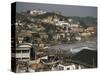 Cape Coast Town and Harbour from the Castle, Ghana, West Africa, Africa-David Poole-Stretched Canvas