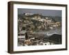 Cape Coast Town and Harbour from the Castle, Ghana, West Africa, Africa-David Poole-Framed Photographic Print