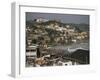 Cape Coast Town and Harbour from the Castle, Ghana, West Africa, Africa-David Poole-Framed Photographic Print