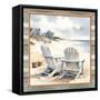Cape Cod Adirondack Chairs-Nicole DeCamp-Framed Stretched Canvas
