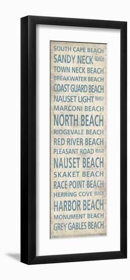 Cape Cod Beach Towns II-Sparx Studio-Framed Giclee Print