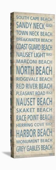 Cape Cod Beach Towns II-Sparx Studio-Stretched Canvas