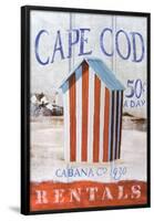 Cape Cod Cabana-Robert Downs-Framed Poster