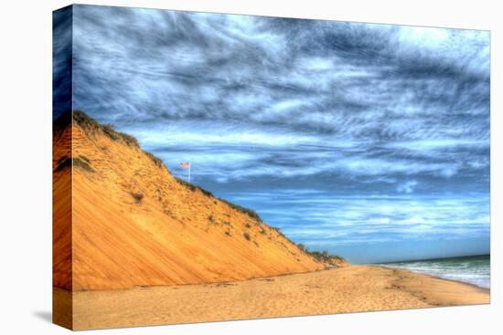 Cape Cod Dune and Colors 2-Robert Goldwitz-Stretched Canvas