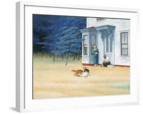 Cape Cod Evening, 1939-Edward Hopper-Framed Giclee Print