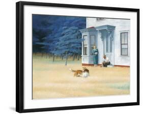 Cape Cod Evening, 1939-Edward Hopper-Framed Giclee Print