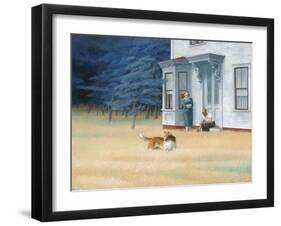 Cape Cod Evening, 1939-Edward Hopper-Framed Art Print