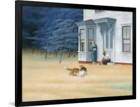 Cape Cod Evening, 1939-Edward Hopper-Framed Art Print