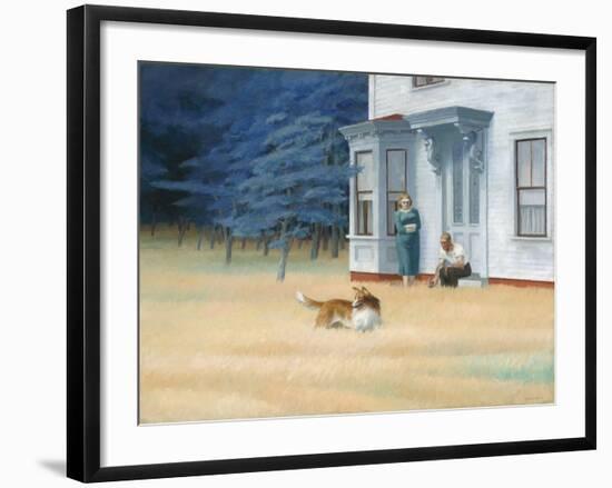 Cape Cod Evening, 1939-Edward Hopper-Framed Art Print