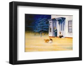 Cape Cod Evening-Edward Hopper-Framed Art Print