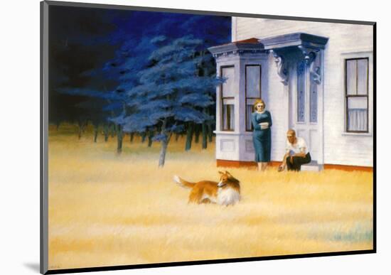 Cape Cod Evening-Edward Hopper-Mounted Art Print