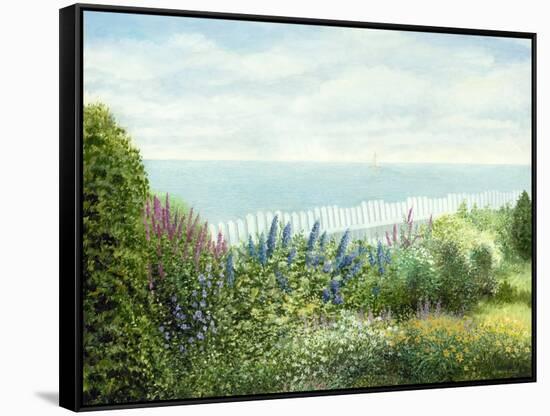 Cape Cod Garden-Kevin Dodds-Framed Stretched Canvas