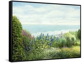 Cape Cod Garden-Kevin Dodds-Framed Stretched Canvas