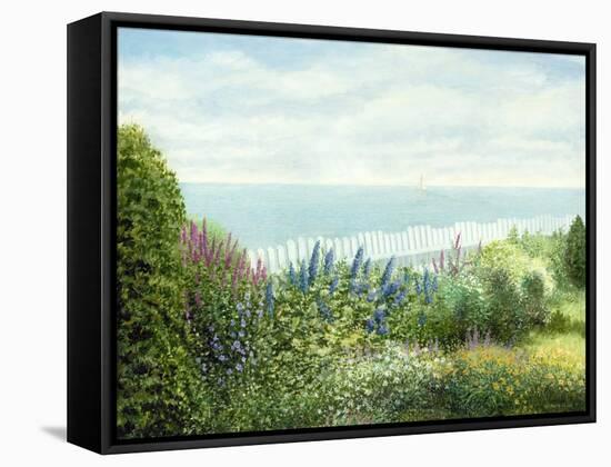 Cape Cod Garden-Kevin Dodds-Framed Stretched Canvas