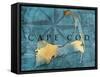 Cape Cod Gold-Jace Grey-Framed Stretched Canvas