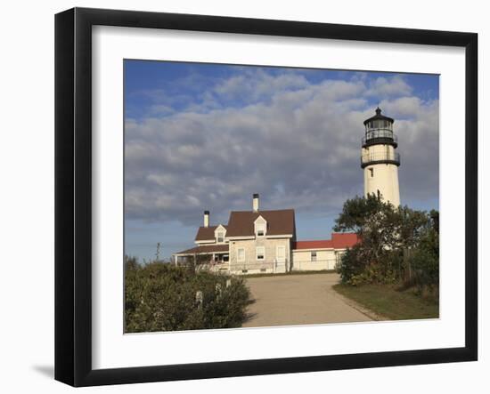 Cape Cod Highland Lighthouse, Highland Light, Cape Cod, North Truro, Massachusetts, New England, Un-Wendy Connett-Framed Photographic Print