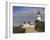 Cape Cod Highland Lighthouse, Highland Light, Cape Cod, North Truro, Massachusetts, New England, Un-Wendy Connett-Framed Photographic Print