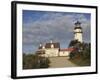 Cape Cod Highland Lighthouse, Highland Light, Cape Cod, North Truro, Massachusetts, New England, Un-Wendy Connett-Framed Photographic Print