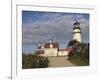 Cape Cod Highland Lighthouse, Highland Light, Cape Cod, North Truro, Massachusetts, New England, Un-Wendy Connett-Framed Photographic Print