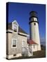 Cape Cod Highland Lighthouse, Highland Light, Cape Cod, North Truro, Massachusetts, New England, Un-Wendy Connett-Stretched Canvas