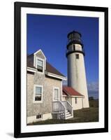 Cape Cod Highland Lighthouse, Highland Light, Cape Cod, North Truro, Massachusetts, New England, Un-Wendy Connett-Framed Premium Photographic Print