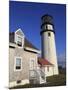 Cape Cod Highland Lighthouse, Highland Light, Cape Cod, North Truro, Massachusetts, New England, Un-Wendy Connett-Mounted Premium Photographic Print