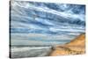 Cape Cod Kite Boarders-Robert Goldwitz-Stretched Canvas