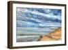 Cape Cod Kite Boarders-Robert Goldwitz-Framed Photographic Print