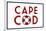 Cape Cod - Life Preserver-Lantern Press-Stretched Canvas