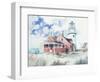 Cape Cod Light House-Gregory Gorham-Framed Art Print