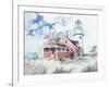 Cape Cod Light House-Gregory Gorham-Framed Art Print